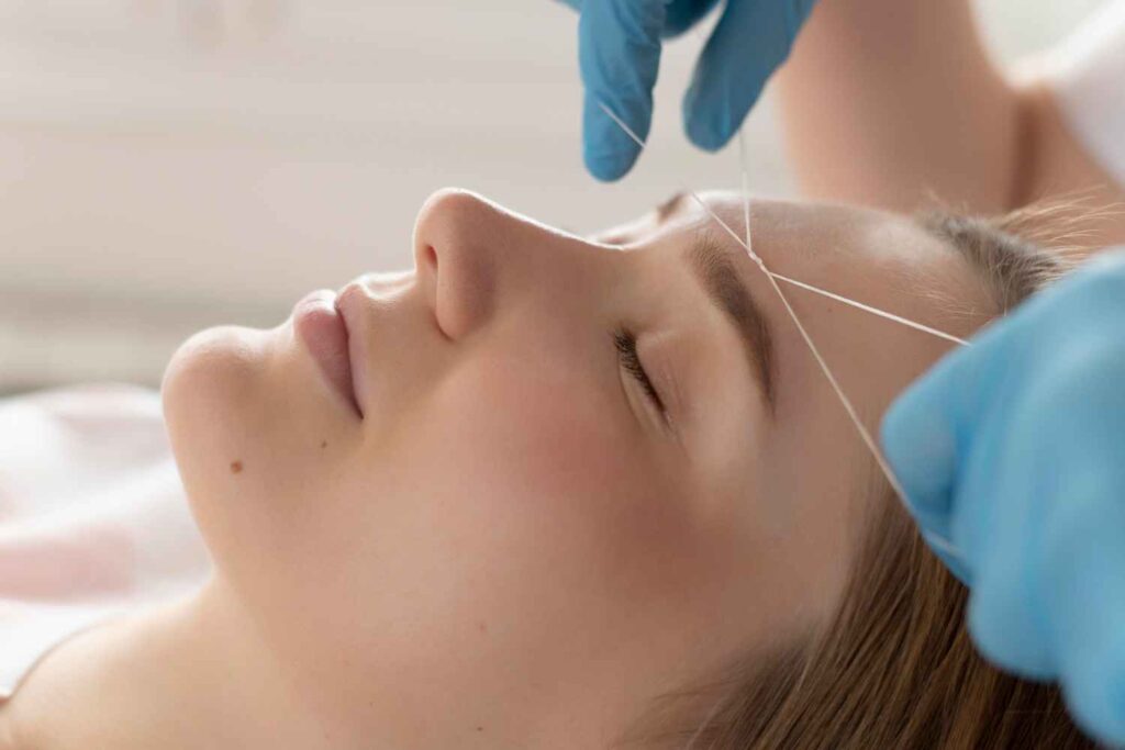 The Benefits of Professional Threading, hair removal, hair-free skin