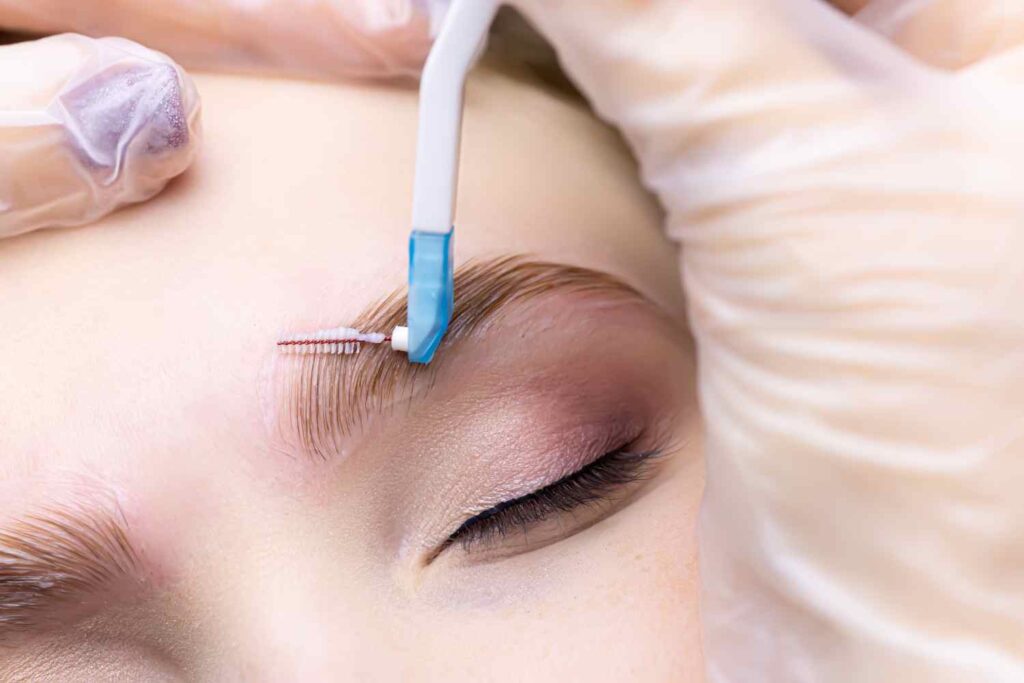 mysteries of Eyebrow Lamination, Perfectly sculpted brows