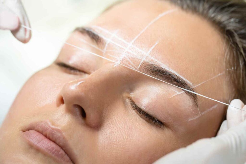 Face threading