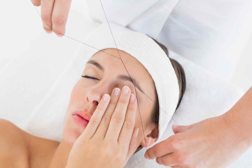 face threading