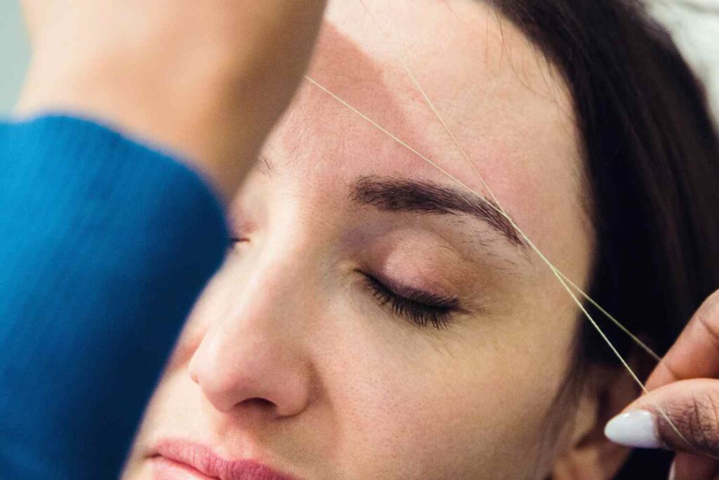 face threading